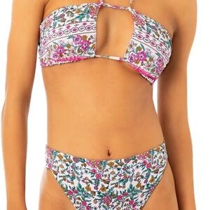 Maaji Vintage Ornamental Vintage - Ronnie Bandeau + Zefora High Rise Large